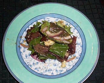 Salad Course (jpg - click to enlarge)