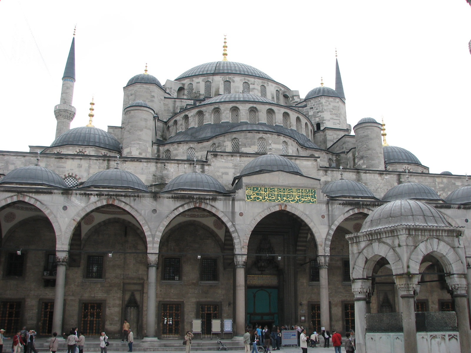 Blue Mosque Outside